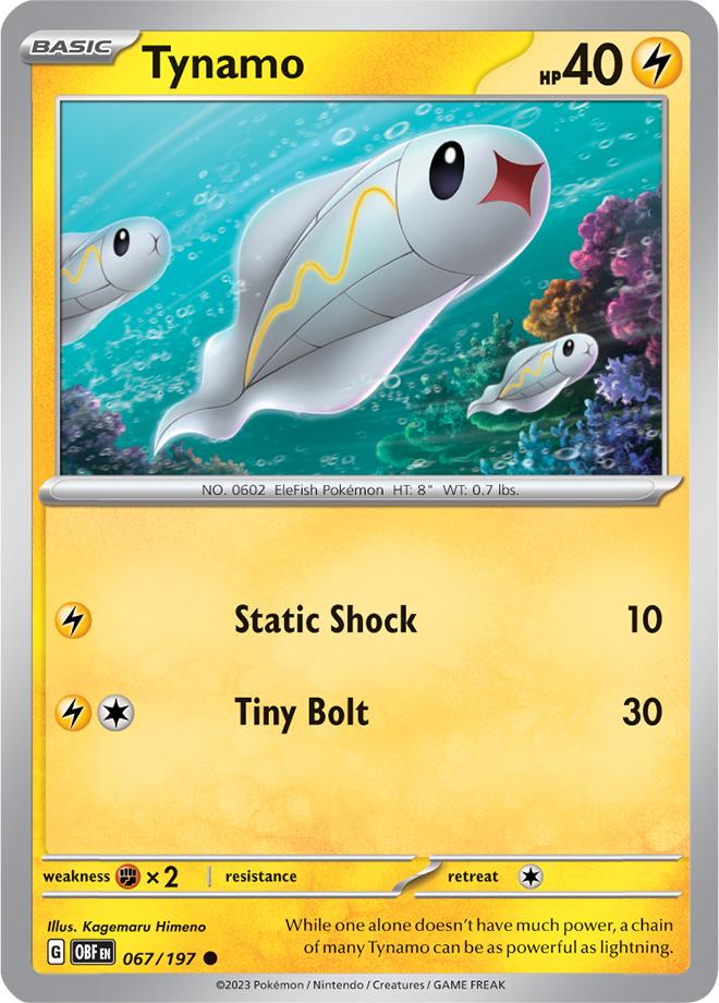 Carte Pokémon: Tynamo [Anchwatt]