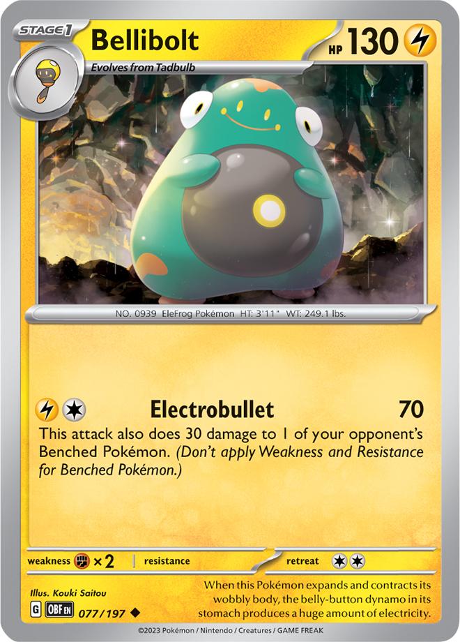 Carte Pokémon: Bellibolt [Ampibidou]