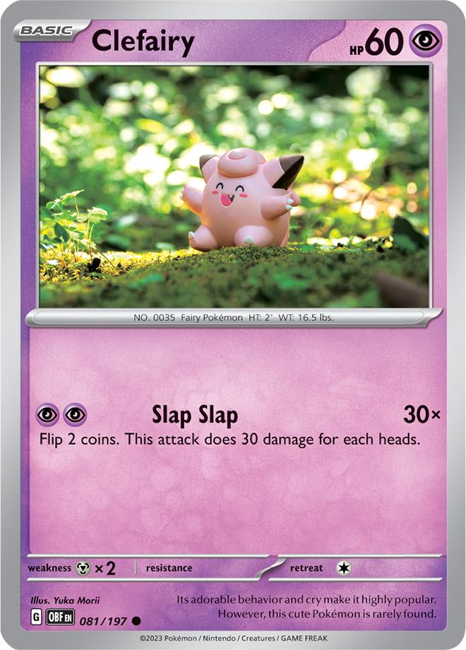 Carte Pokémon: Clefairy [Mélofée]