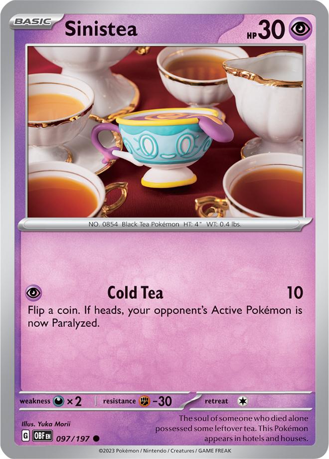 Carte Pokémon: Sinistea [Théffroi]