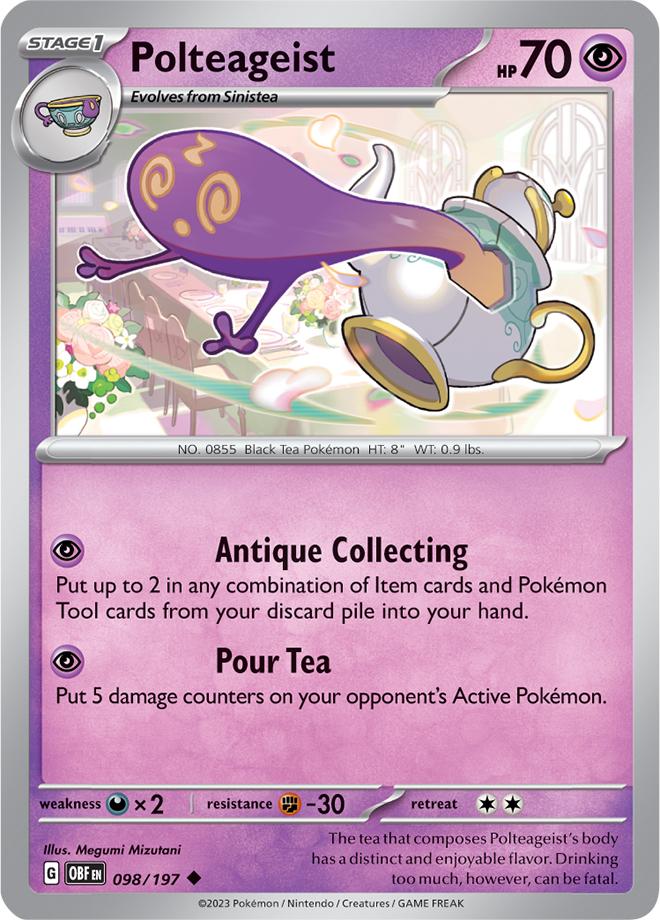 Carte Pokémon: Polteageist [Polthégeist]