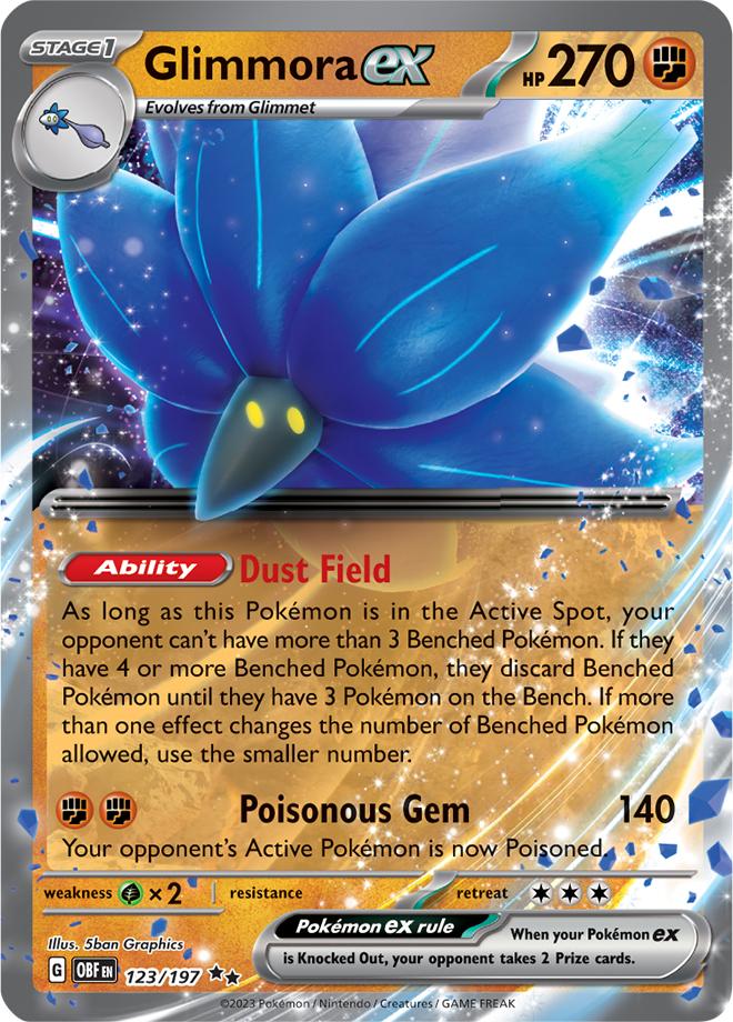 Carte Pokémon: Glimmora ex [Floréclat ex]