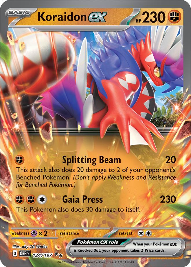 Carte Pokémon: Koraidon ex [Koraidon ex]