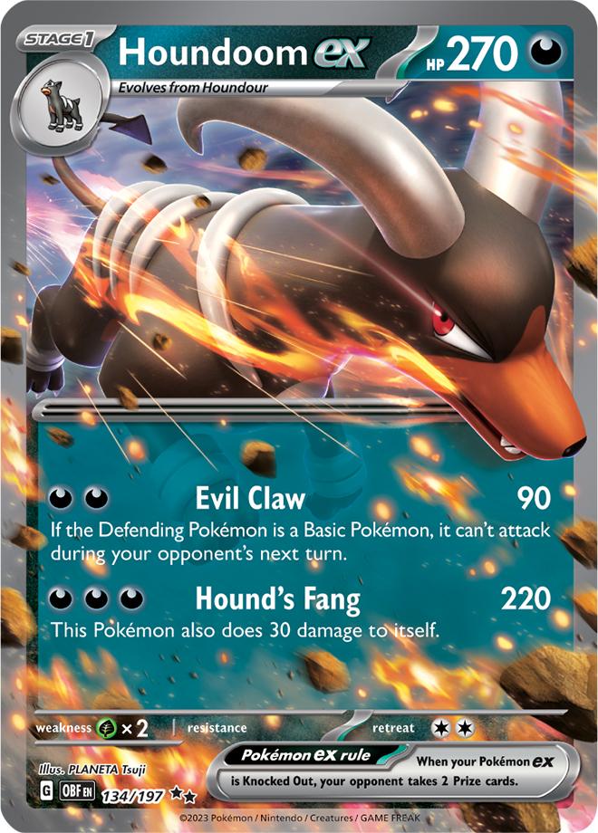 Carte Pokémon: Houndoom ex [Démolosse ex]