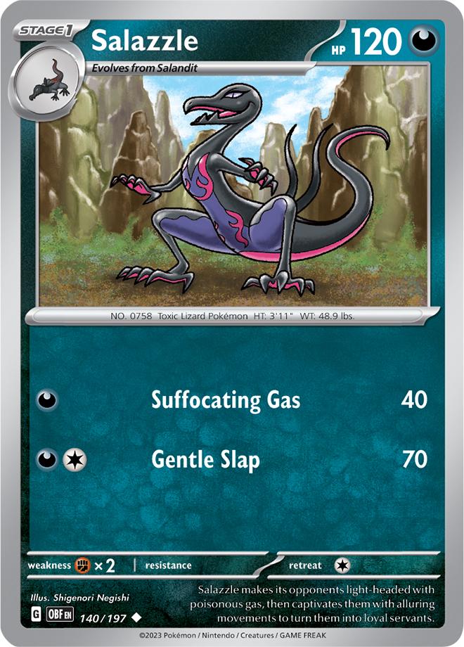 Carte Pokémon: Salazzle [Malamandre]