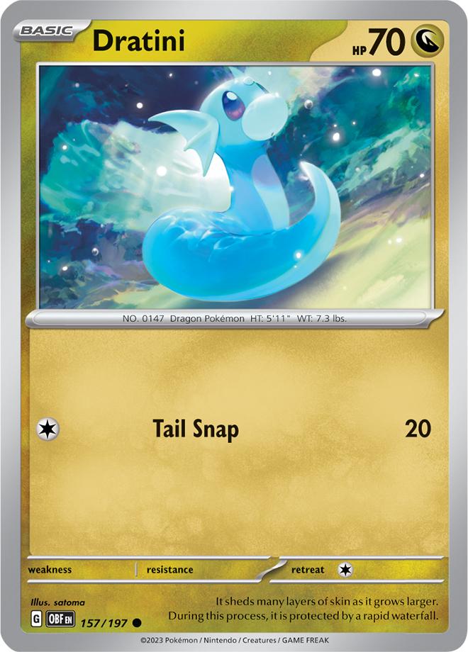 Carte Pokémon: Dratini [Minidraco]