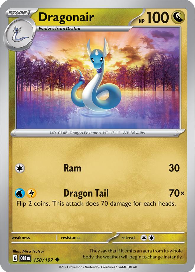 Carte Pokémon: Dragonair [Draco]