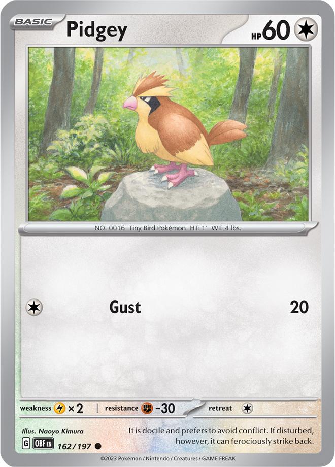 Carte Pokémon: Pidgey [Roucool]