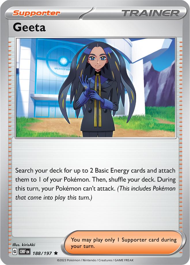 Carte Pokémon: Geeta [Alisma]