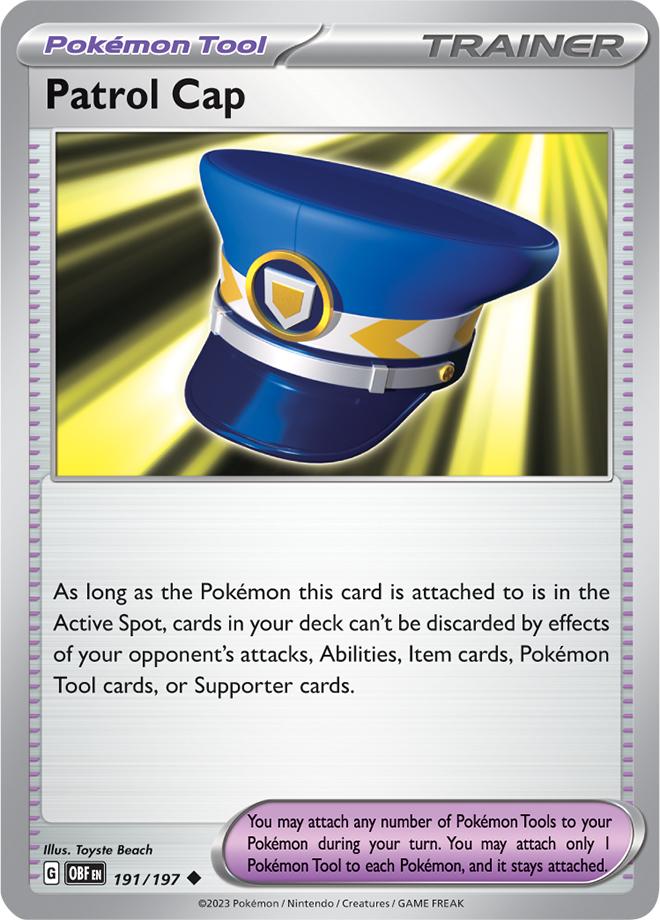 Carte Pokémon: Patrol Cap [Casquette de Patrouille]