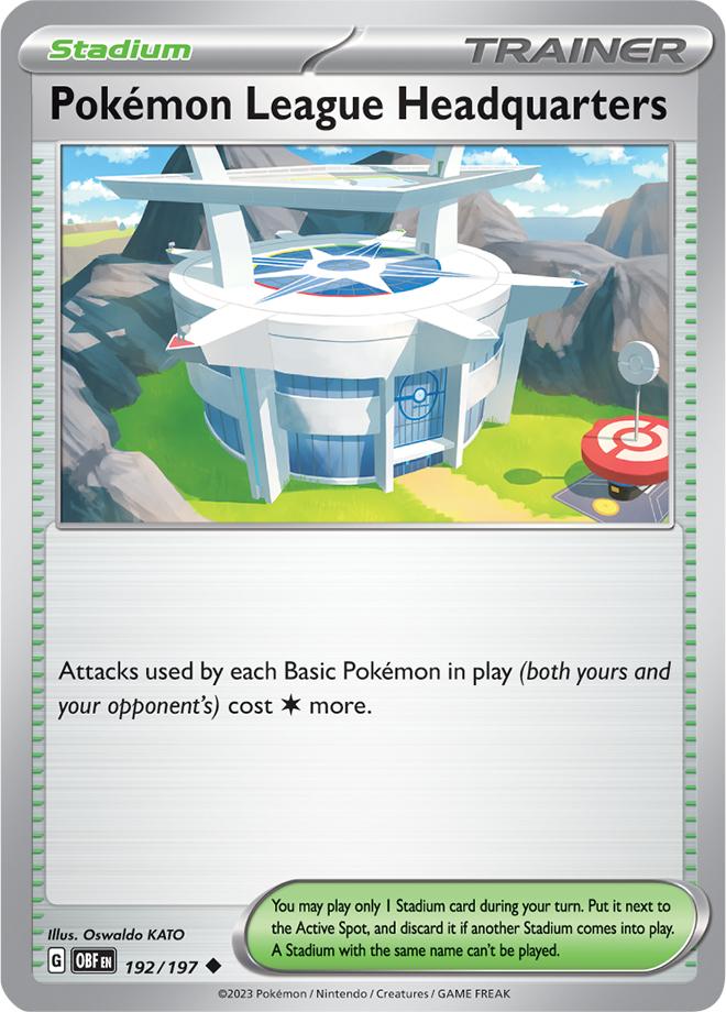 Carte Pokémon: Pokémon League Headquarters [Siège de la Ligue Pokémon]