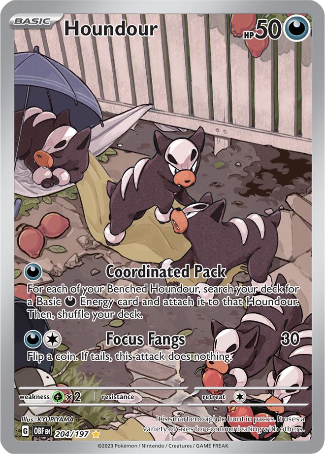 Carte Pokémon: Houndour [Malosse]