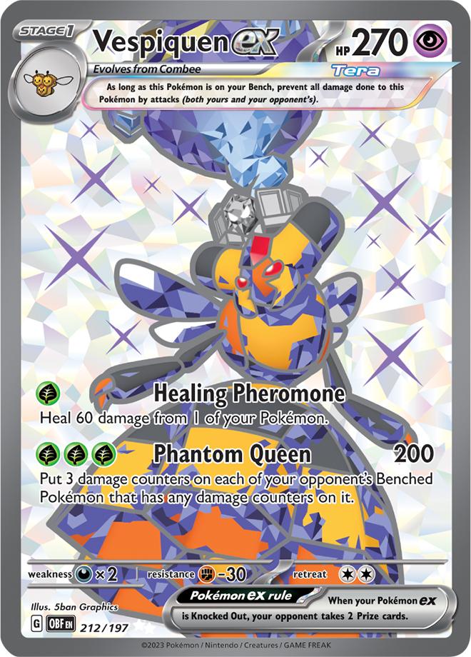 Carte Pokémon: Vespiquen ex [Apireine ex]