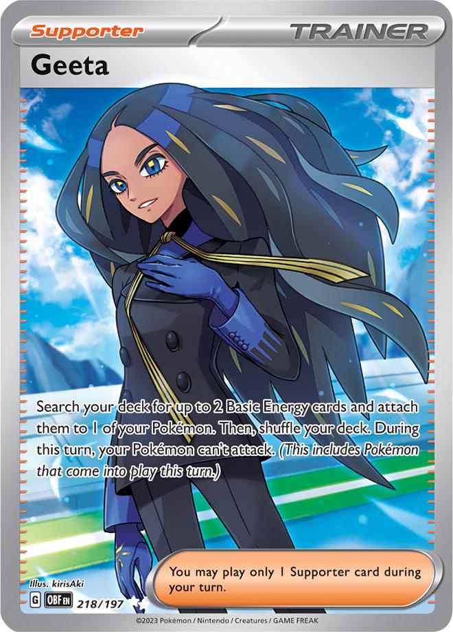 Carte Pokémon: Geeta [Alisma]