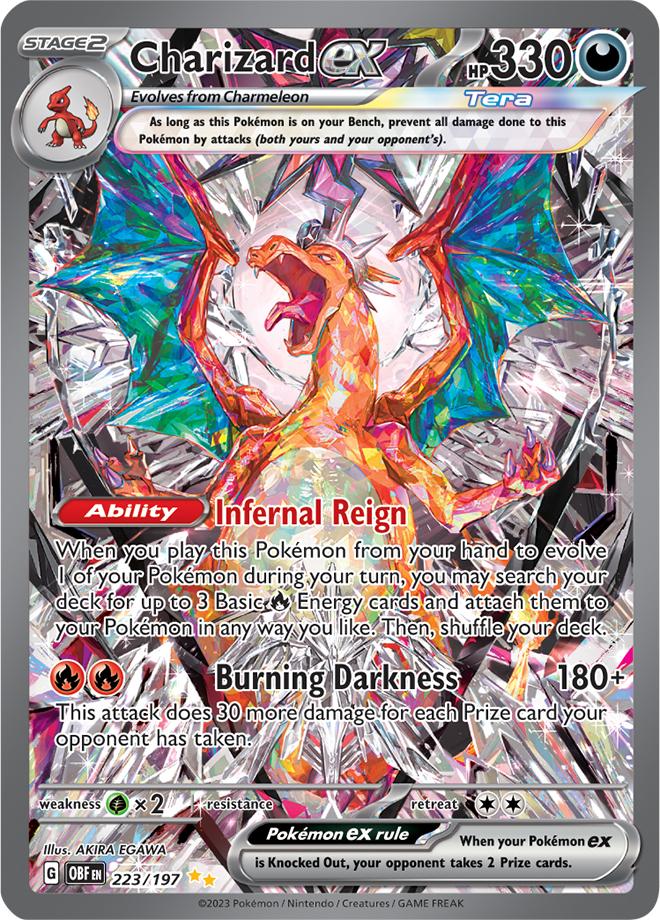 Carte Pokémon: Charizard ex [Dracaufeu ex]