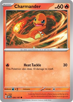 Carte Pokémon: Charmander