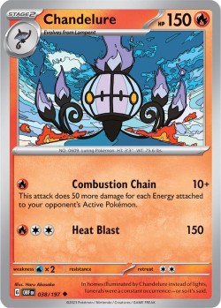 Carte Pokémon: Chandelure