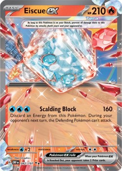 Carte Pokémon: Eiscue ex