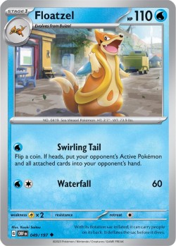 Carte Pokémon: Floatzel