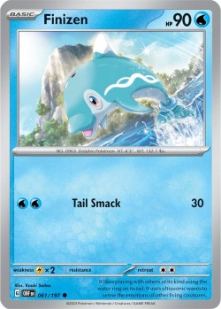 Carte Pokémon: Finizen