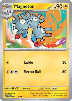 Carte Pokémon: Magneton