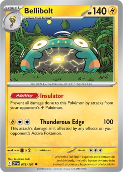 Carte Pokémon: Bellibolt