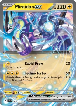 Carte Pokémon: Miraidon ex