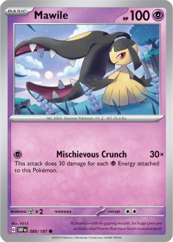 Carte Pokémon: Mawile