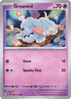 Carte Pokémon: Greavard