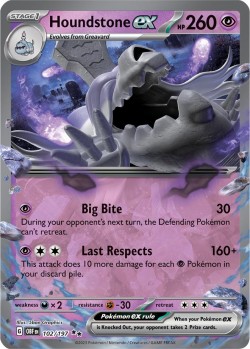 Carte Pokémon: Houndstone ex