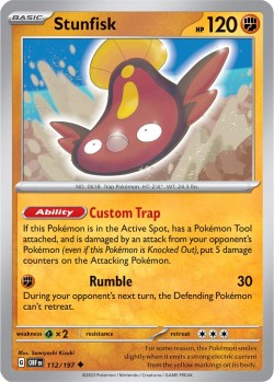 Carte Pokémon: Stunfisk