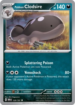 Carte Pokémon: Paldean Clodsire