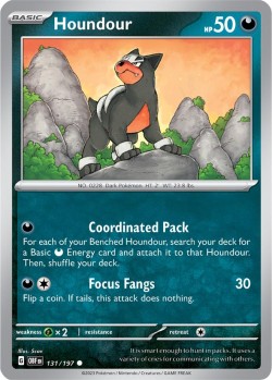 Carte Pokémon: Houndour