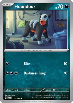 Carte Pokémon: Houndour