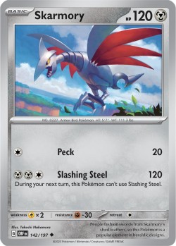 Carte Pokémon: Skarmory