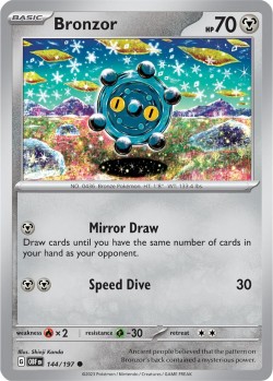 Carte Pokémon: Bronzor