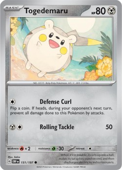 Carte Pokémon: Togedemaru