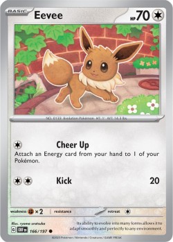 Carte Pokémon: Eevee