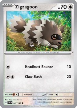 Carte Pokémon: Zigzagoon