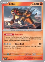 Carte Pokémon: Entei