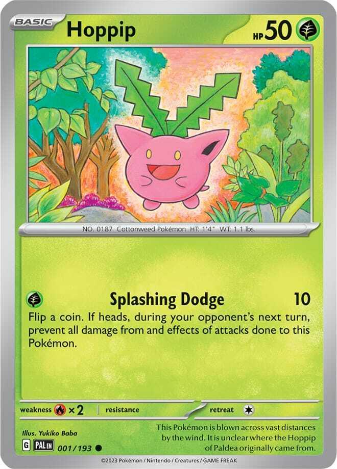 Carte Pokémon: Hoppip [Granivol]