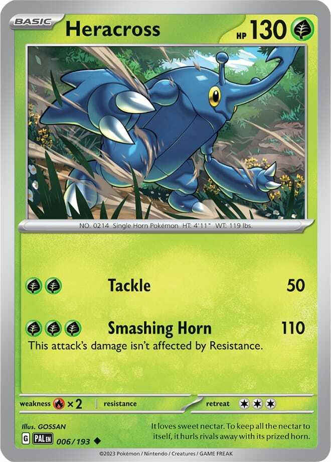 Carte Pokémon: Heracross [Scarhino]