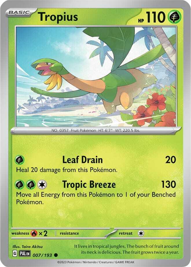 Carte Pokémon: Tropius [Tropius]