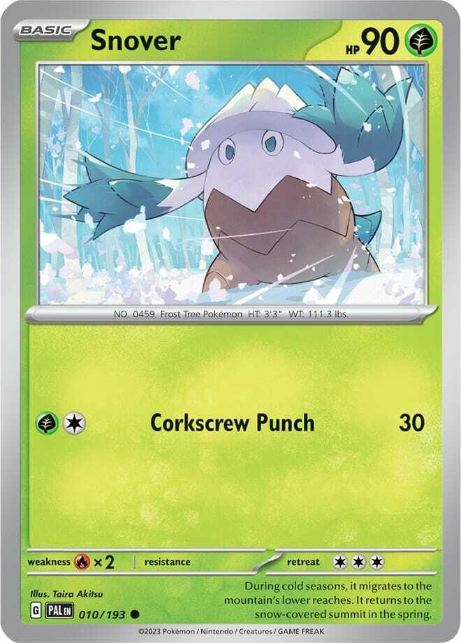 Carte Pokémon: Snover [Blizzi]