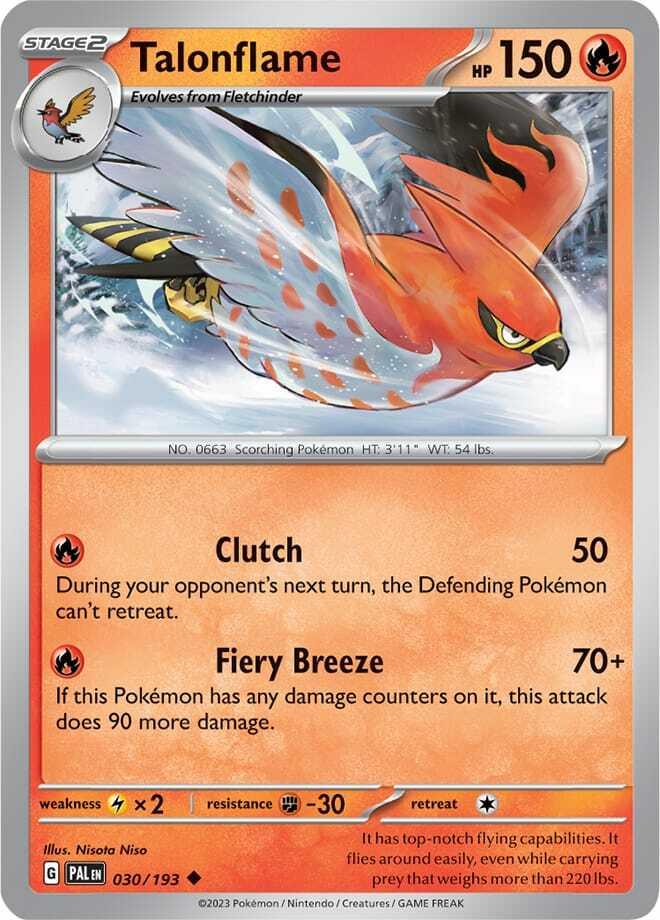 Carte Pokémon: Talonflame [Flambusard]