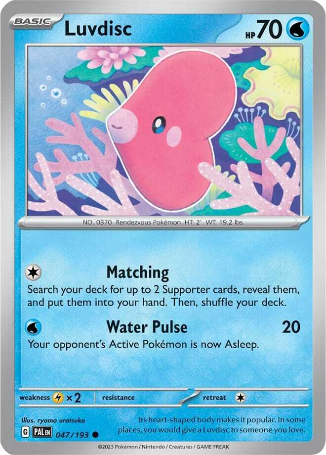 Carte Pokémon: Luvdisc [Lovdisc]