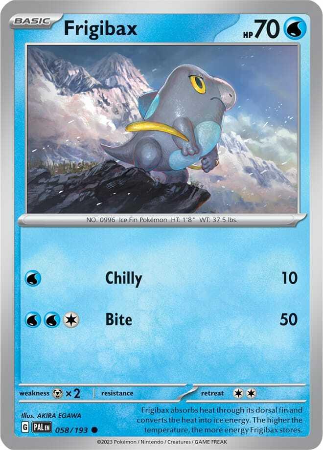 Carte Pokémon: Frigibax [Frigodo]