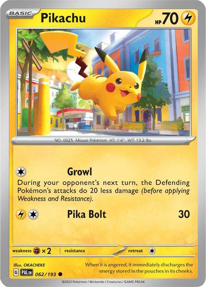 Carte Pokémon: Pikachu [Pikachu]