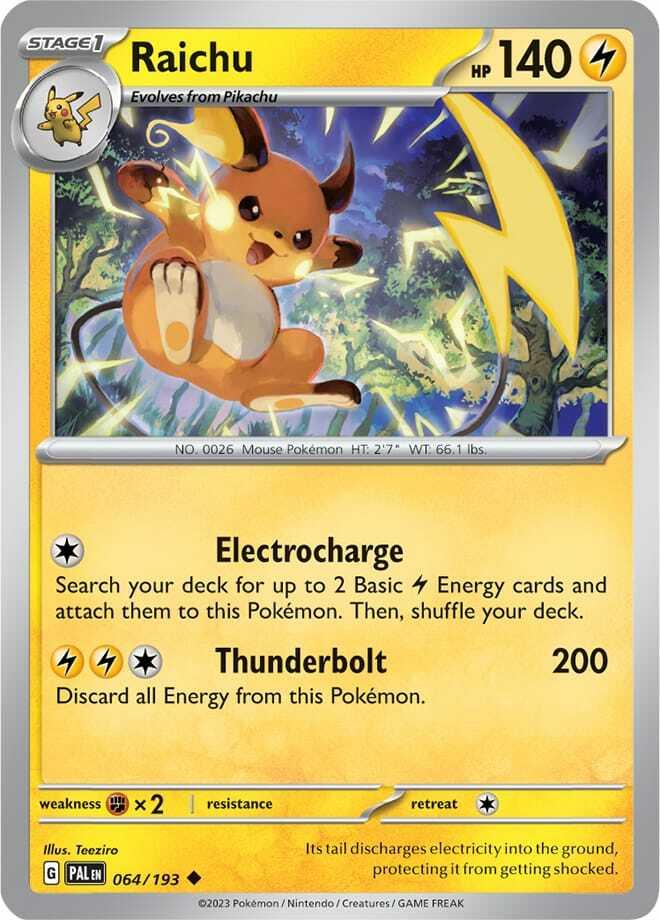 Carte Pokémon: Raichu [Raichu]