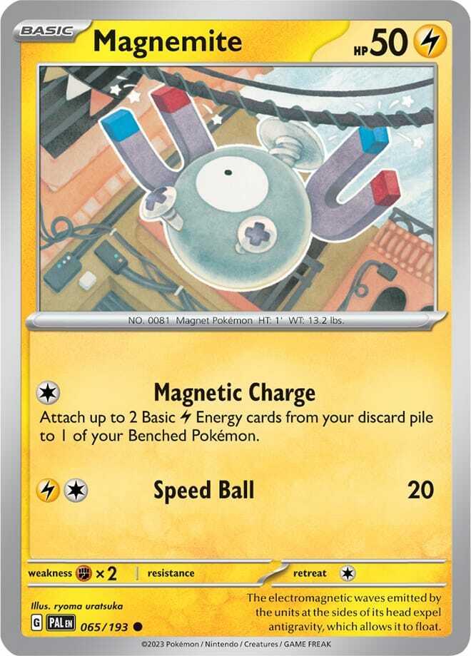 Carte Pokémon: Magnemite [Magnéti]